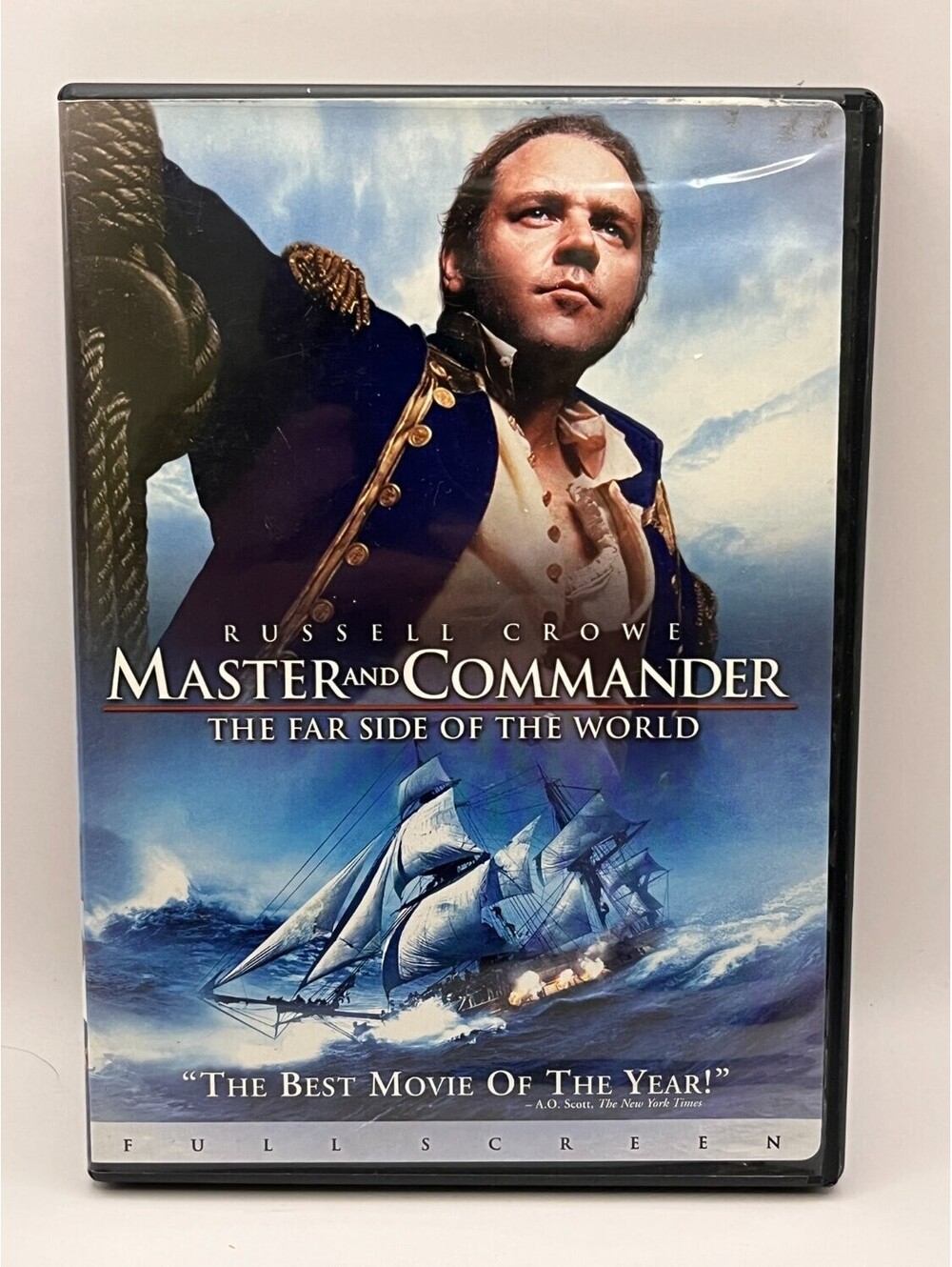 Master and Commander: the Far Side of DVD Full Screen Russell Crowe 2000s Action